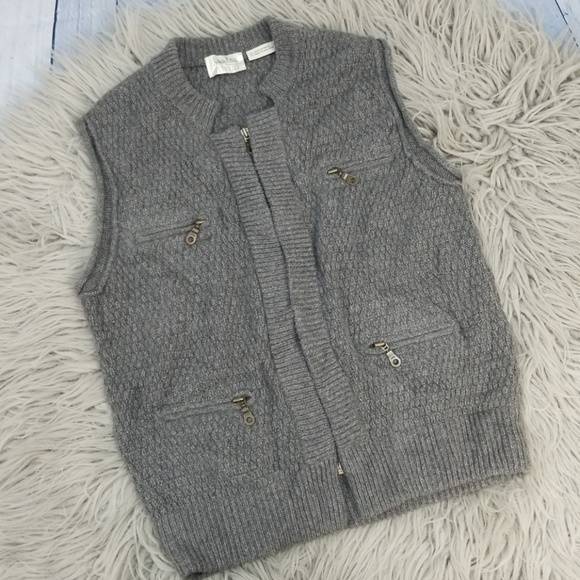 Neiman Marcus Other - {Men} Neimen Marcus Gray Cashmere Vest size L